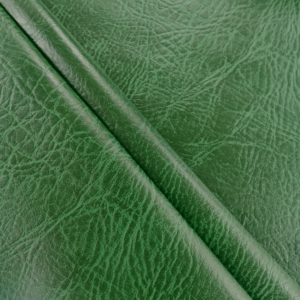 Green faux leather fabric hotsell